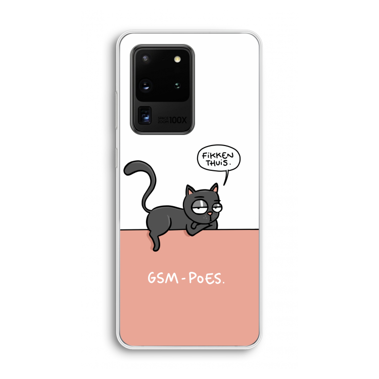 GSM poes: Samsung Galaxy S20 Ultra Transparant Hoesje