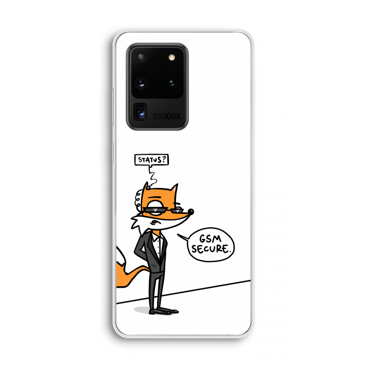 GSM secure: Samsung Galaxy S20 Ultra Transparant Hoesje