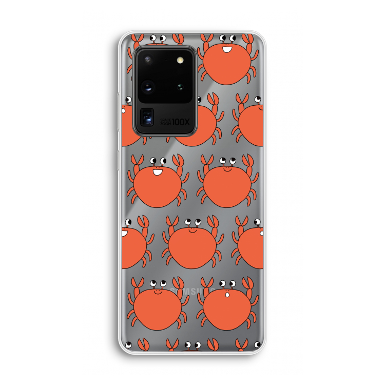 Krab: Samsung Galaxy S20 Ultra Transparant Hoesje