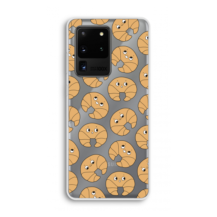 Croissant: Samsung Galaxy S20 Ultra Transparant Hoesje