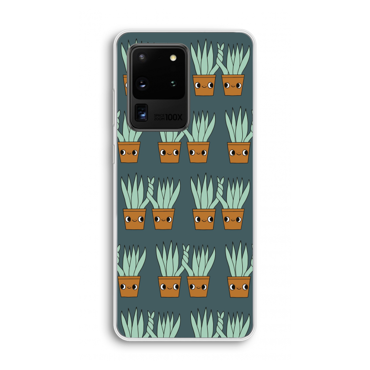 Sansevieria: Samsung Galaxy S20 Ultra Transparant Hoesje