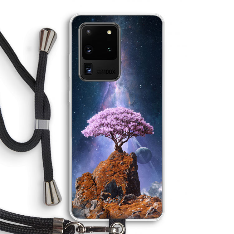 Ambition: Samsung Galaxy S20 Ultra Transparant Hoesje met koord