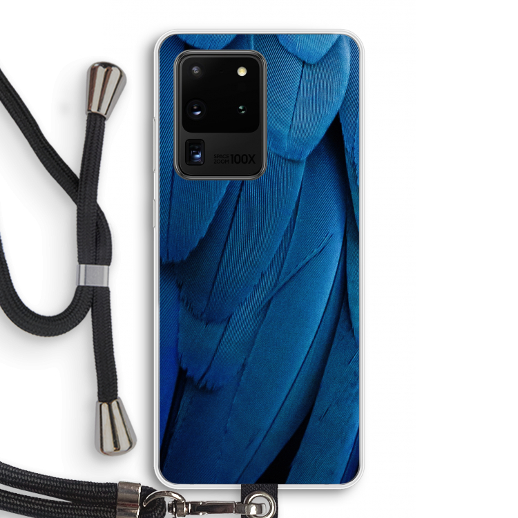 Pauw: Samsung Galaxy S20 Ultra Transparant Hoesje met koord