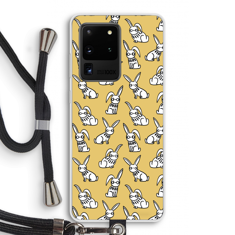 Haas: Samsung Galaxy S20 Ultra Transparant Hoesje met koord