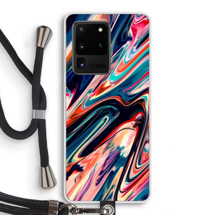 Quantum Being: Samsung Galaxy S20 Ultra Transparant Hoesje met koord