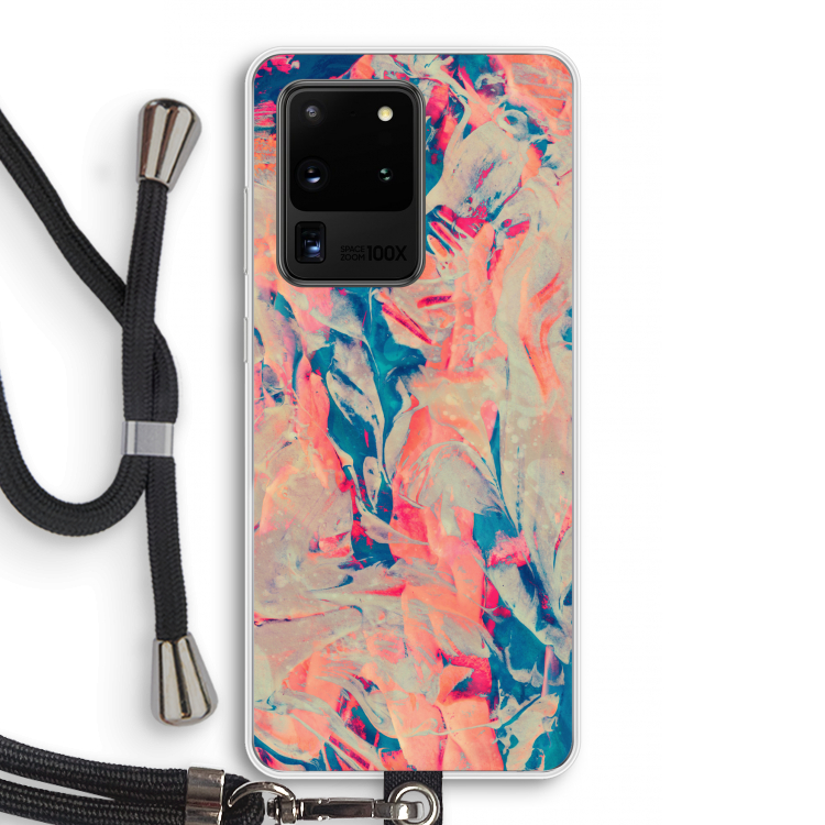 Alone: Samsung Galaxy S20 Ultra Transparant Hoesje met koord