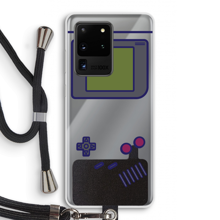 Game On: Samsung Galaxy S20 Ultra Transparant Hoesje met koord
