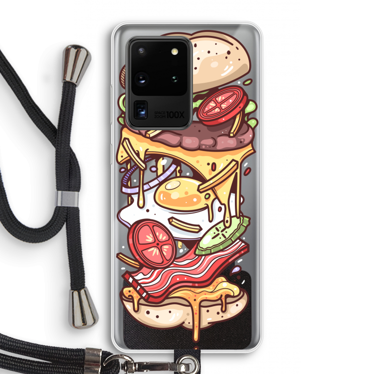 Diet Coke Please: Samsung Galaxy S20 Ultra Transparant Hoesje met koord