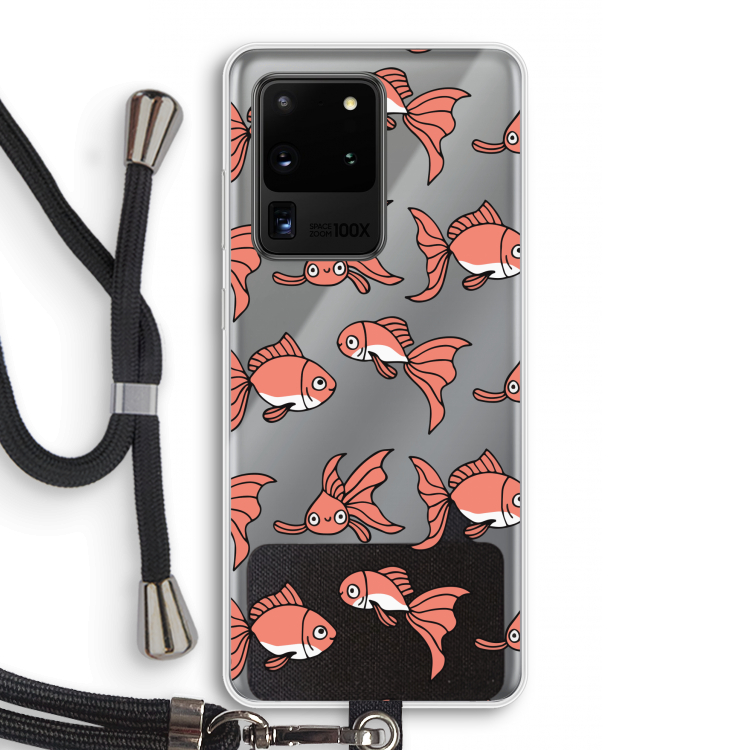 Blub: Samsung Galaxy S20 Ultra Transparant Hoesje met koord