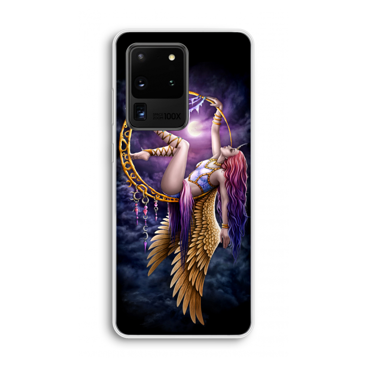 Aerial Angel: Samsung Galaxy S20 Ultra Transparant Hoesje