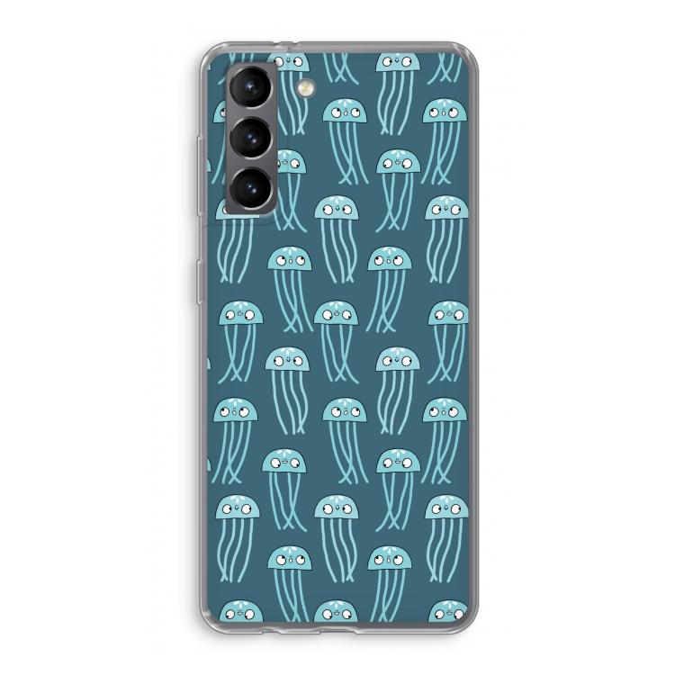 Kwallie: Samsung Galaxy S21 Transparant Hoesje
