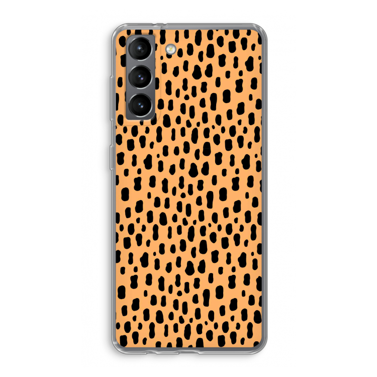 Panter: Samsung Galaxy S21 Transparant Hoesje