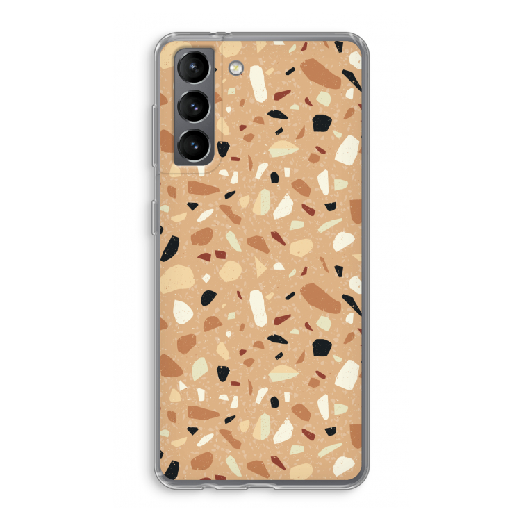 Terrazzo N°17: Samsung Galaxy S21 Transparant Hoesje