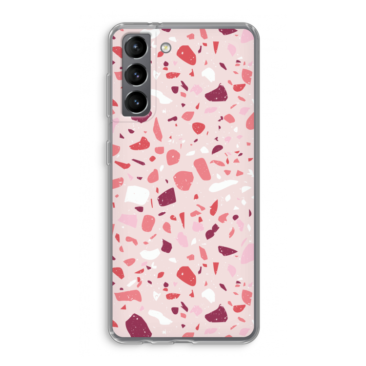 Terrazzo N°15: Samsung Galaxy S21 Transparant Hoesje
