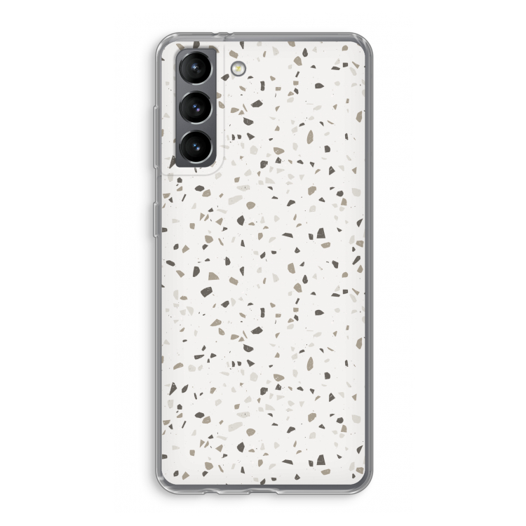 Terrazzo N°14: Samsung Galaxy S21 Transparant Hoesje