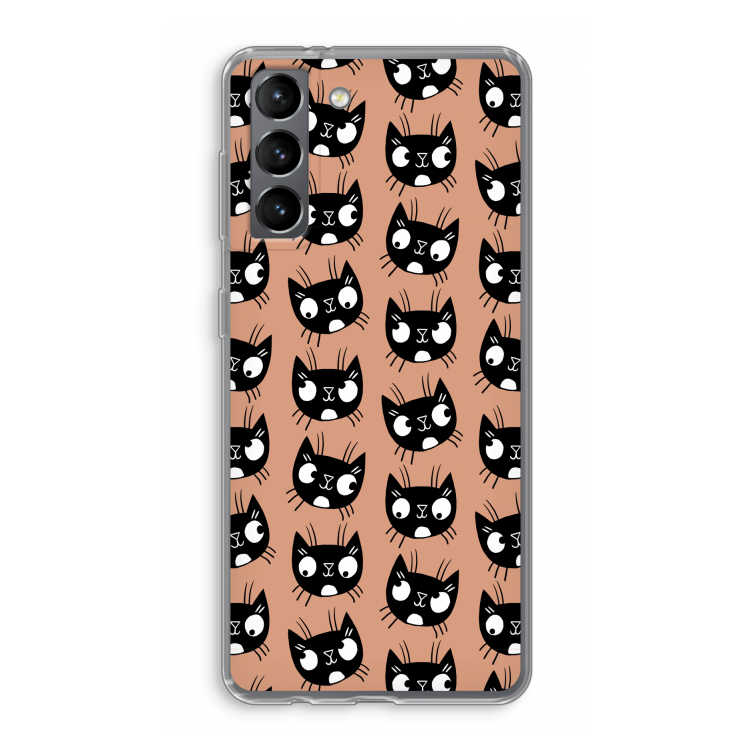 Kat: Samsung Galaxy S21 Transparant Hoesje