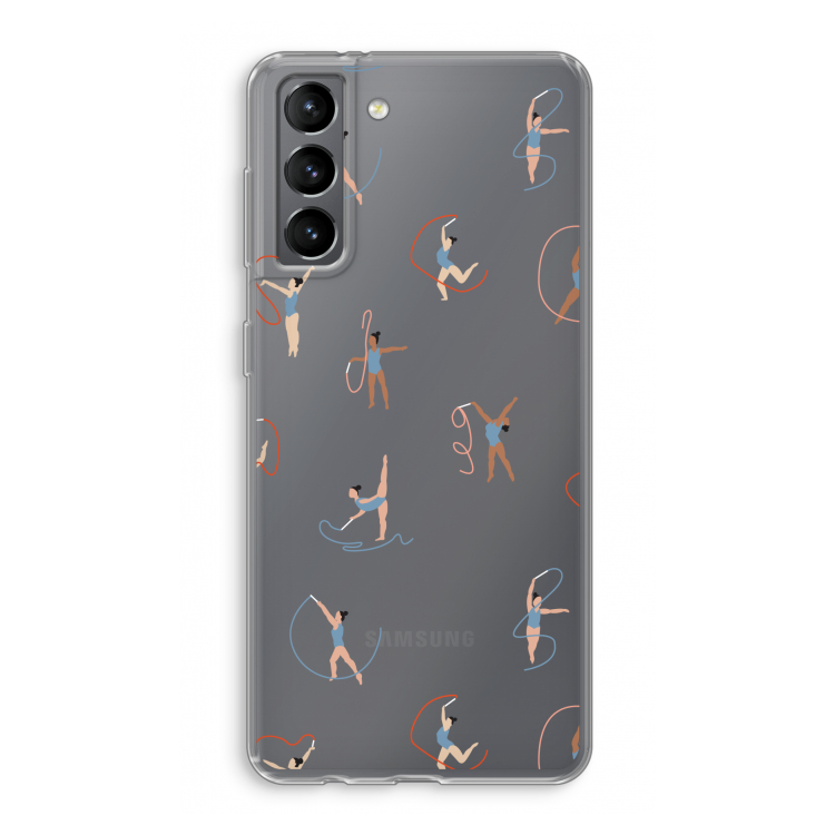 Dancing #3: Samsung Galaxy S21 Transparant Hoesje
