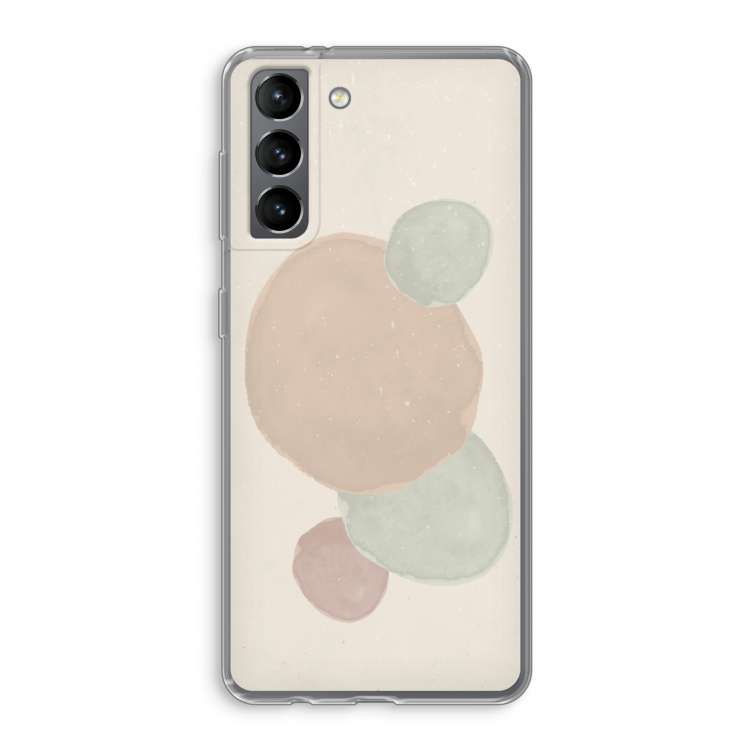 Geo #9: Samsung Galaxy S21 Transparant Hoesje