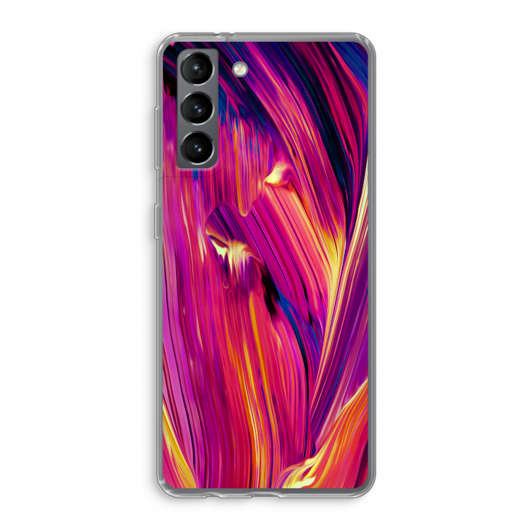 Phoenix: Samsung Galaxy S21 Transparant Hoesje