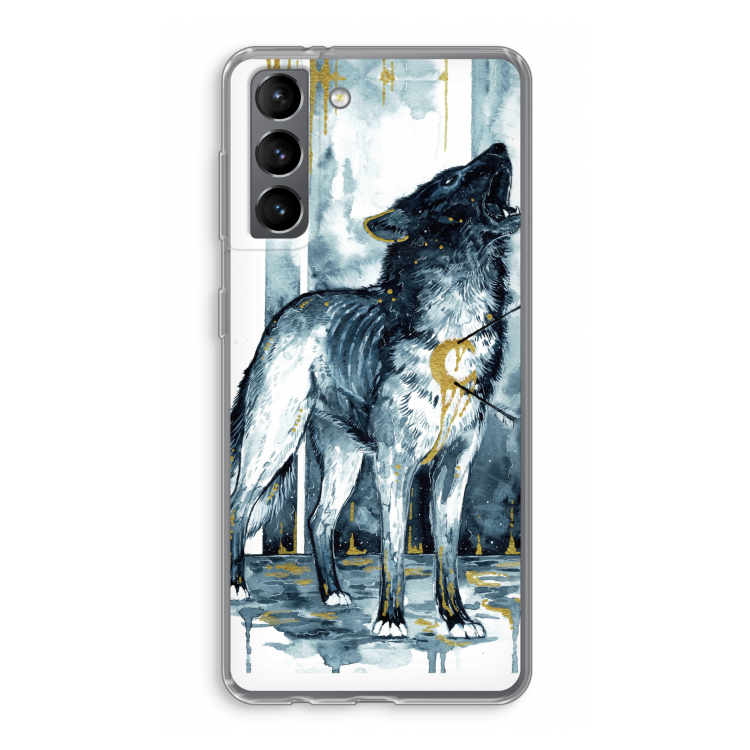Bleeding Soul: Samsung Galaxy S21 Transparant Hoesje