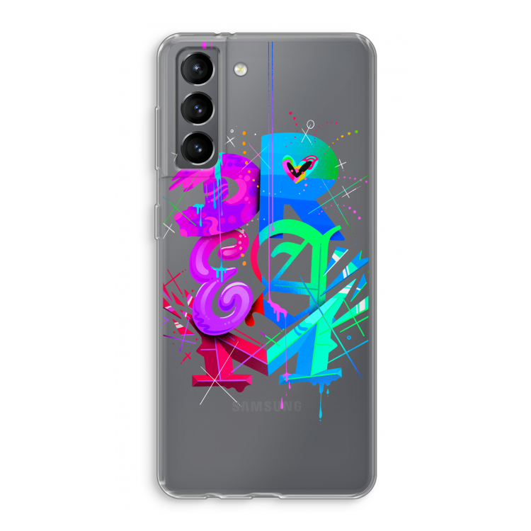 Dream: Samsung Galaxy S21 Transparant Hoesje