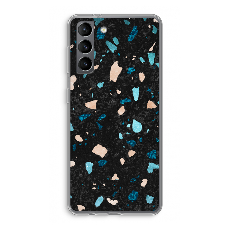 Terrazzo N°11: Samsung Galaxy S21 Transparant Hoesje
