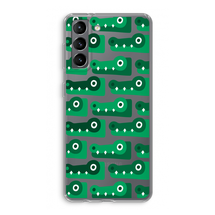 Crocs: Samsung Galaxy S21 Transparant Hoesje