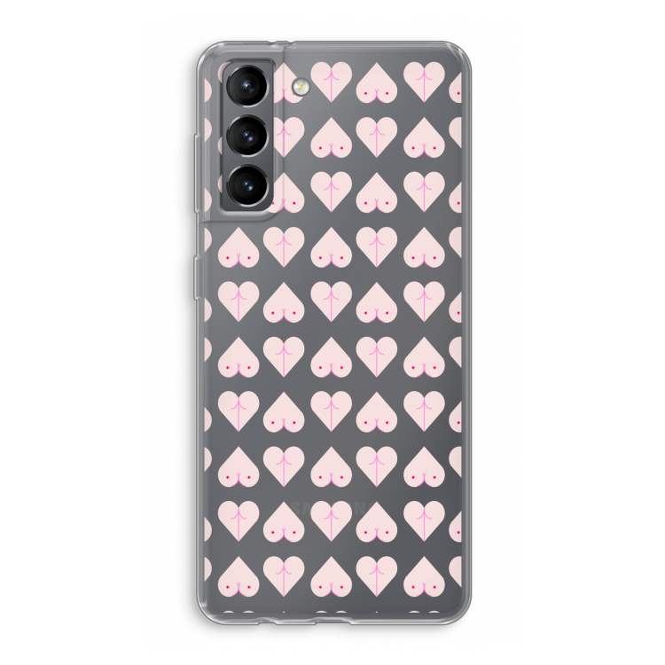 Ass 'n Titties: Samsung Galaxy S21 Transparant Hoesje
