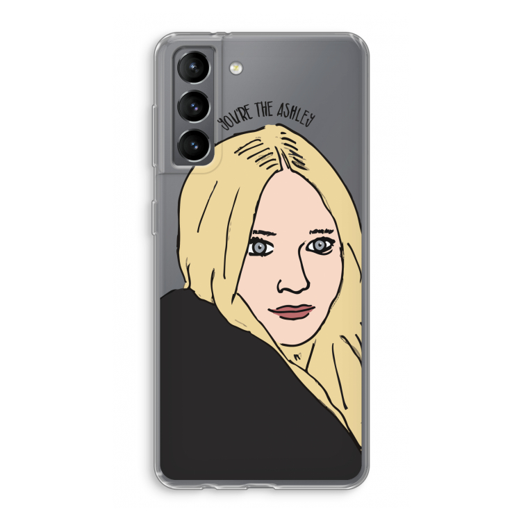 Ashley: Samsung Galaxy S21 Transparant Hoesje