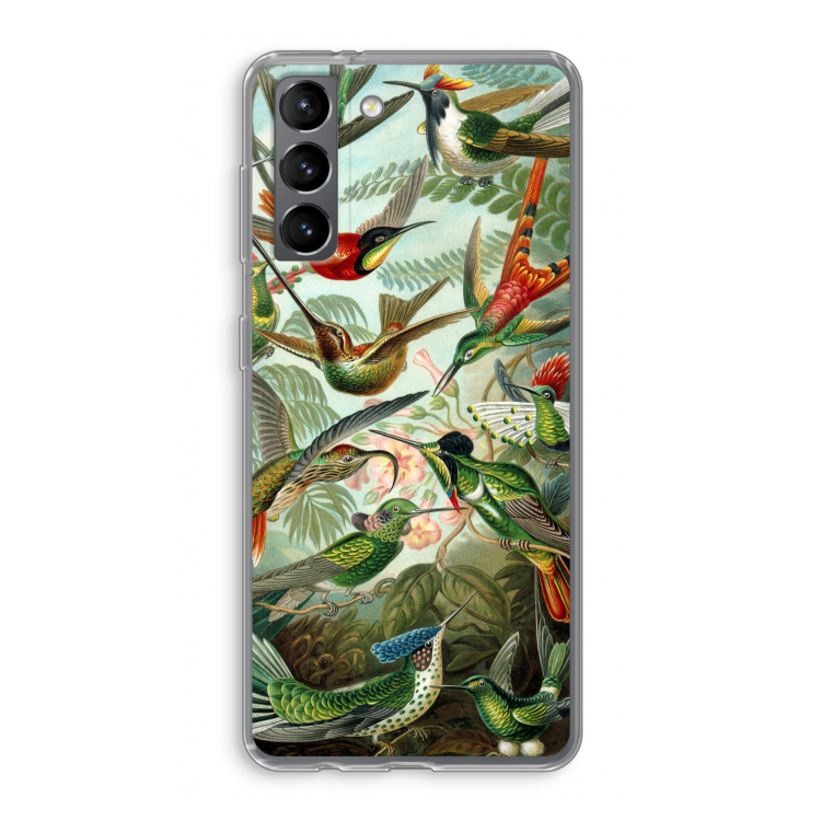 Haeckel Trochilidae: Samsung Galaxy S21 Transparant Hoesje