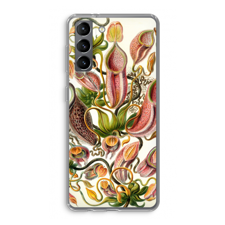 Haeckel Nepenthaceae: Samsung Galaxy S21 Transparant Hoesje