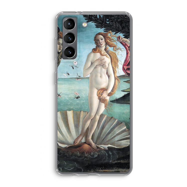 Birth Of Venus: Samsung Galaxy S21 Transparant Hoesje