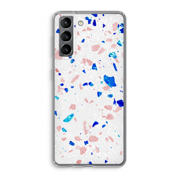 Terrazzo N°6: Samsung Galaxy S21 Transparant Hoesje