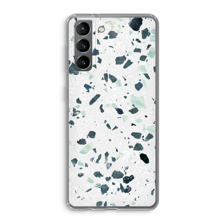 Terrazzo N°2: Samsung Galaxy S21 Transparant Hoesje