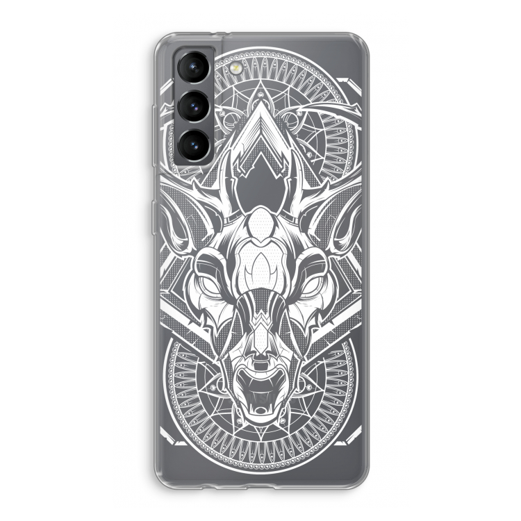 Oh Deer: Samsung Galaxy S21 Transparant Hoesje