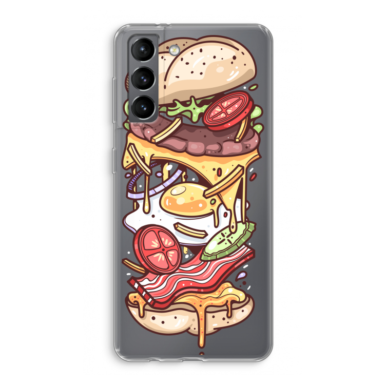 Diet Coke Please: Samsung Galaxy S21 Transparant Hoesje