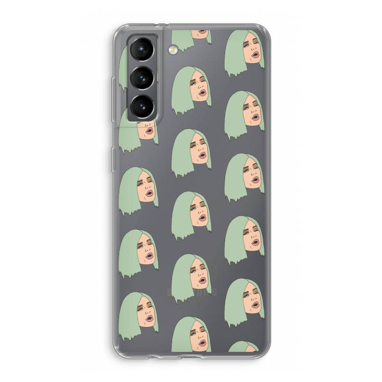 King Kylie: Samsung Galaxy S21 Transparant Hoesje