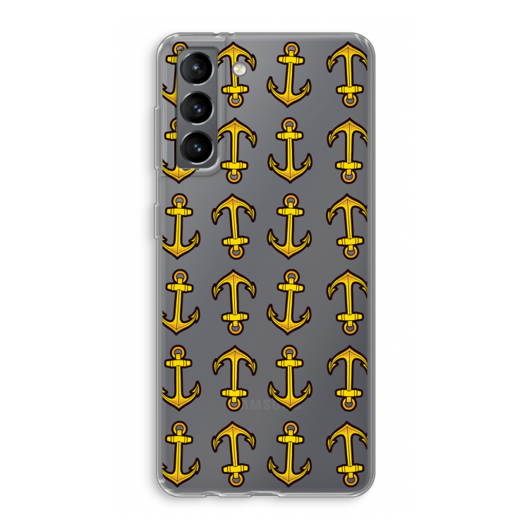 Musketon Anchor: Samsung Galaxy S21 Transparant Hoesje