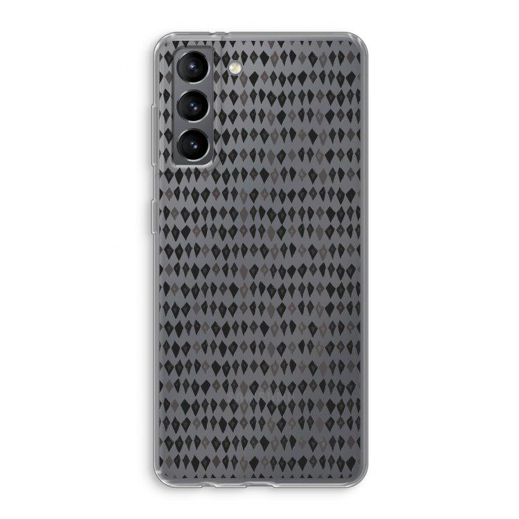 Crazy shapes: Samsung Galaxy S21 Transparant Hoesje