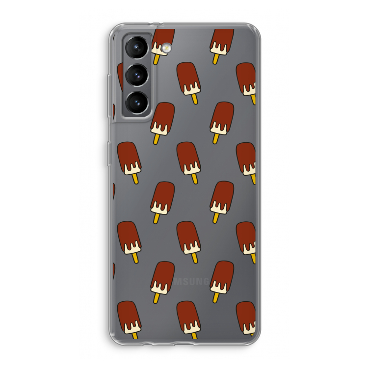 Yummy: Samsung Galaxy S21 Transparant Hoesje