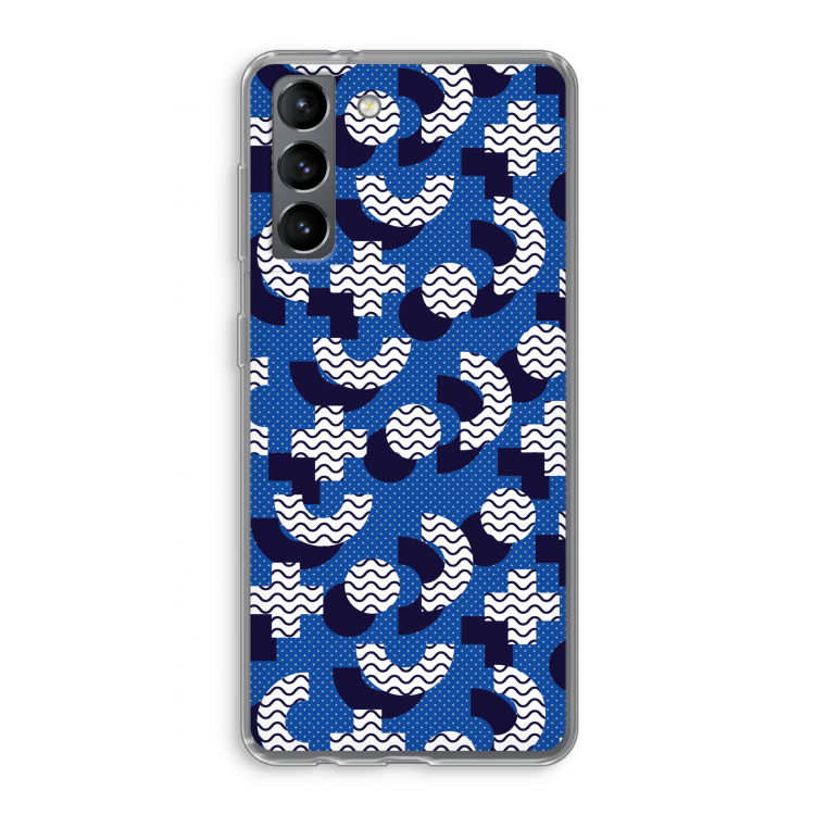 8-bit N°5: Samsung Galaxy S21 Transparant Hoesje