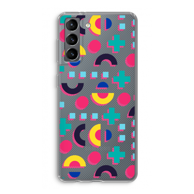 8-bit N°2: Samsung Galaxy S21 Transparant Hoesje
