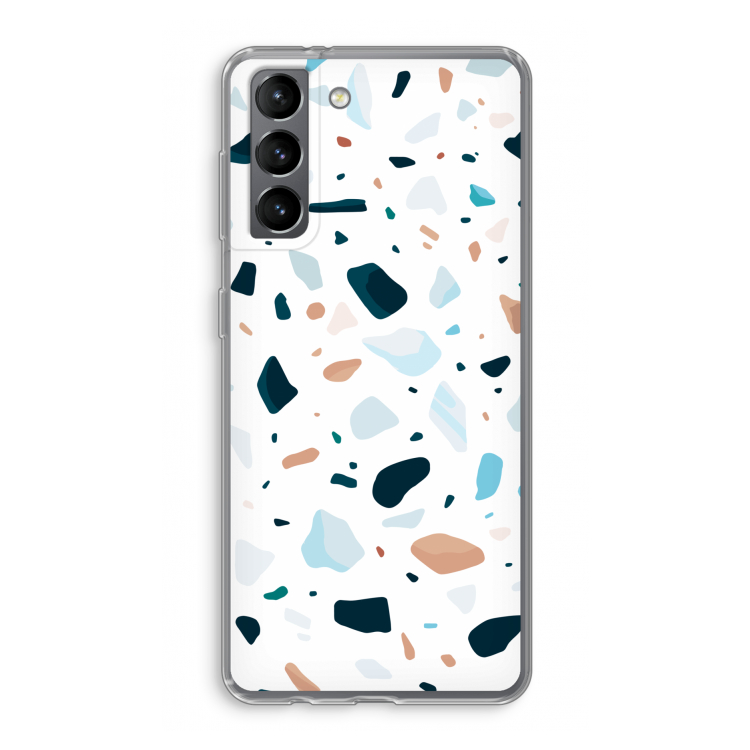Terrazzo N°13: Samsung Galaxy S21 Transparant Hoesje
