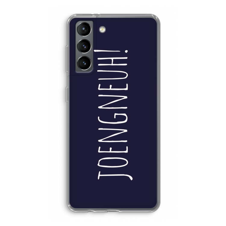 Joengneuh!: Samsung Galaxy S21 Transparant Hoesje