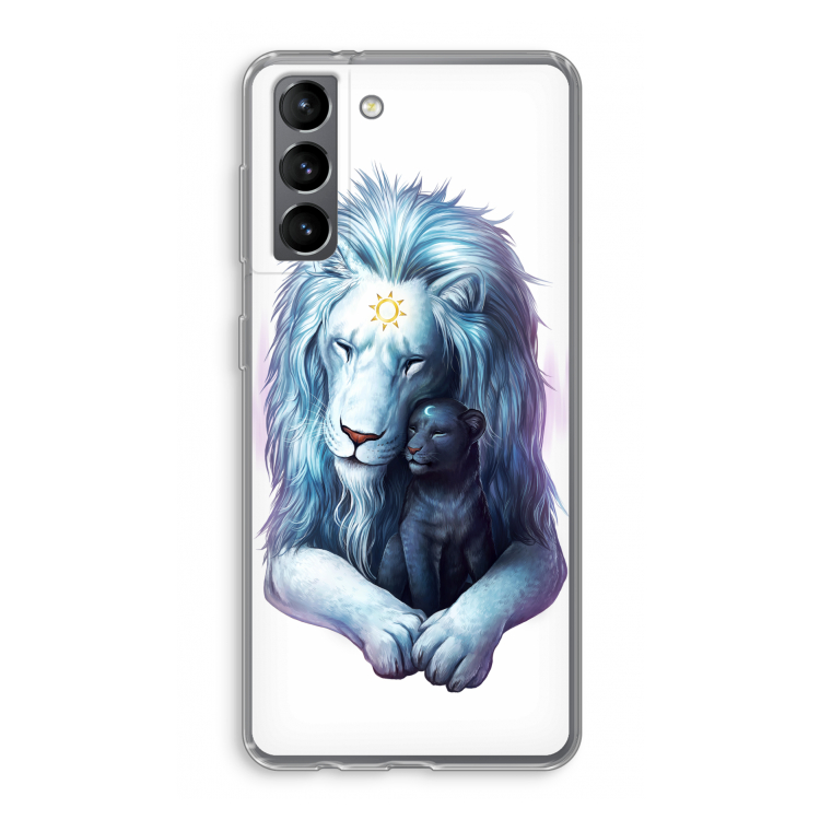 Child Of Light: Samsung Galaxy S21 Transparant Hoesje