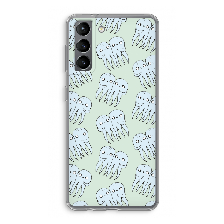 Octopussen: Samsung Galaxy S21 Transparant Hoesje