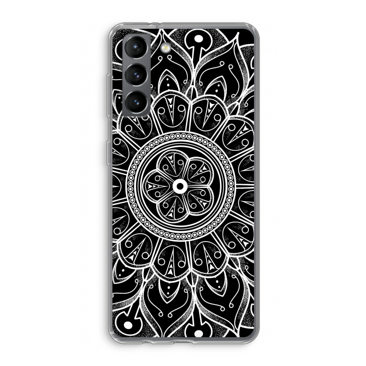 Roses Are Red: Samsung Galaxy S21 Transparant Hoesje