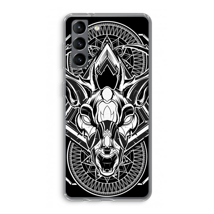Oh Deer: Samsung Galaxy S21 Transparant Hoesje