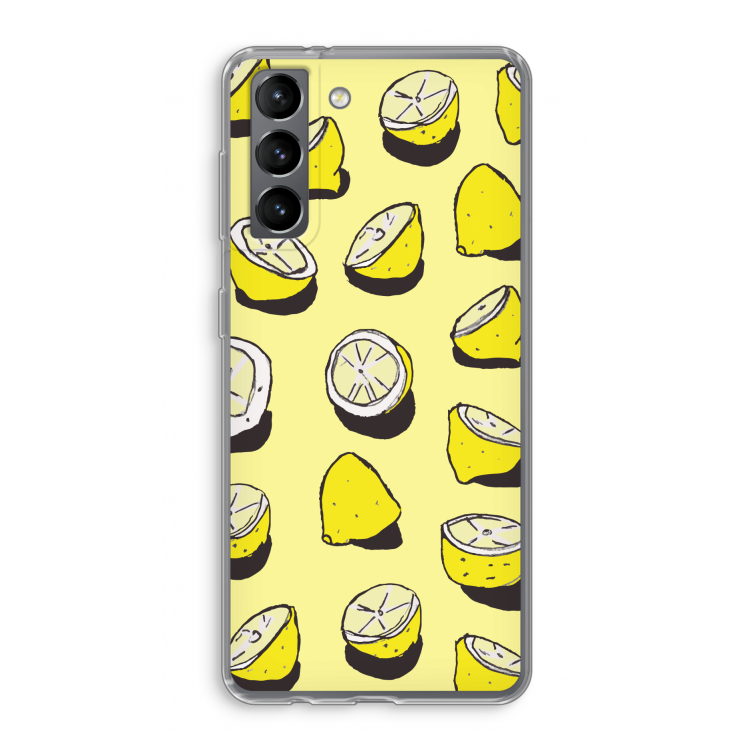 When Life Gives You Lemons...: Samsung Galaxy S21 Transparant Hoesje