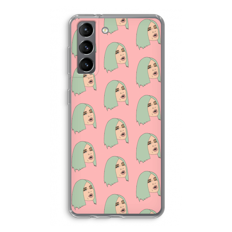 King Kylie: Samsung Galaxy S21 Transparant Hoesje
